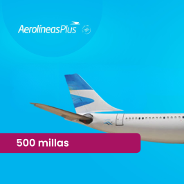 500 Millas Aerolíneas Plus